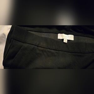 Talbots pull-on black pants sz 8P